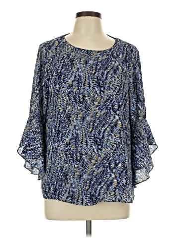 Kasper 3/4 Sleeve Blouse (view 1)