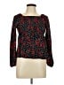 Self Esteem Red Long Sleeve Blouse Size L - photo 1
