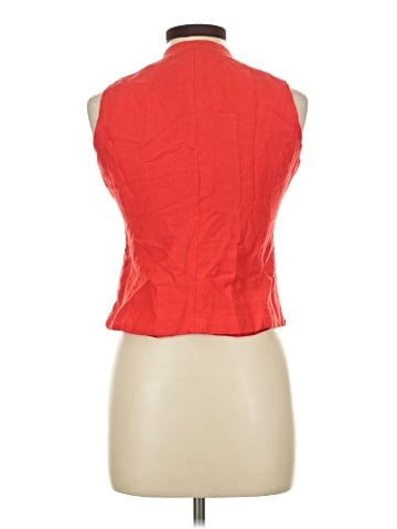 In Moda Sleeveless Button-Down Shirt (view 2)