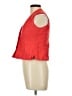 In Moda Red Sleeveless Button-Down Shirt Size 10 - photo 5