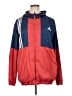 Adidas 100% Polyester Color Block Red Windbreaker Size XL - photo 1
