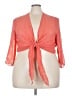 Soft Surroundings 100% Silk Orange Kimono Size 3X - photo 1