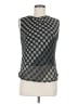 Assorted Brands 100% Polyester Black Sleeveless Blouse Size 16 - photo 1