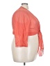 Soft Surroundings 100% Silk Orange Kimono Size 3X - photo 4