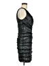 Express Metallic Black Cocktail Dress Size 8 - photo 4