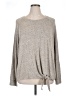 Nine Britton Gray Long Sleeve Top Size 1X - photo 1