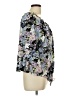 BCX 100% Polyester Blue 3/4 Sleeve Blouse Size L - photo 4