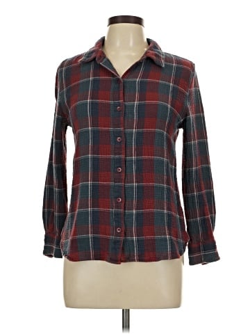 Garnet Hill Long Sleeve Button-Down Shirt (view 1)