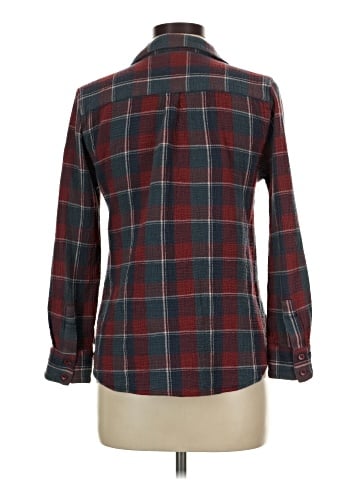 Garnet Hill Long Sleeve Button-Down Shirt (view 2)