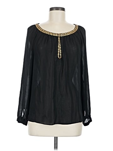 MICHAEL Michael Kors Long Sleeve Blouse (view 1)