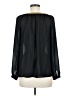 MICHAEL Michael Kors 100% Polyester Black Long Sleeve Blouse Size M (petite) - photo 2