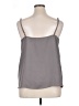 Banana Republic 100% Polyester Gray Sleeveless Blouse Size XL - photo 2