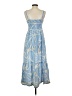Unbranded Blue Casual Dress Size P (estimated, petite) - photo 2