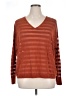 Lafayette 148 New York Orange Brown Pullover Sweater Size 1X - photo 1