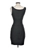 B44 Dressed Solid Gray Cocktail Dress Size S - photo 2