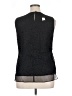 Talbots 100% Silk Black Sleeveless Silk Top Size 16 - photo 2