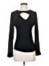 Bebe Black Long Sleeve Top Size XS - photo 1