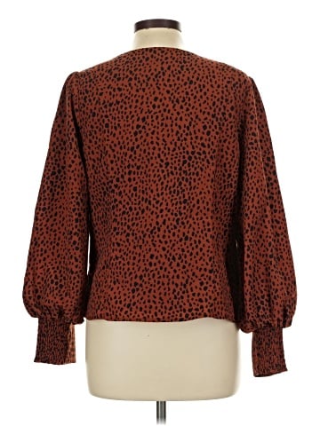 Skies Are Blue Long Sleeve Blouse (view 2)