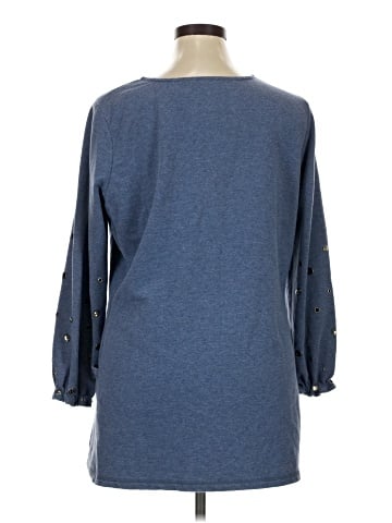 Susan Graver 3/4 Sleeve T-Shirt (view 2)