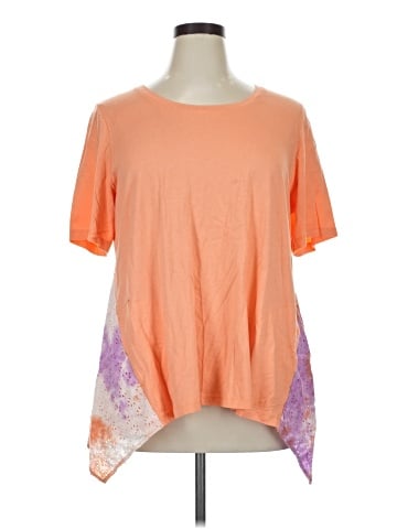 LOGO by Lori Goldstein Short Sleeve T-Shirt (view 1)