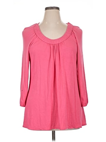 Style&Co 3/4 Sleeve T-Shirt (view 1)