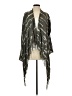 Knox Rose 100% Rayon Gray Kimono Size XS - photo 1