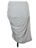 Max Studio Solid Gray Casual Skirt Size XL - photo 2