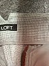Ann Taylor LOFT Houndstooth Gray Dress Pants Size 14 - photo 4