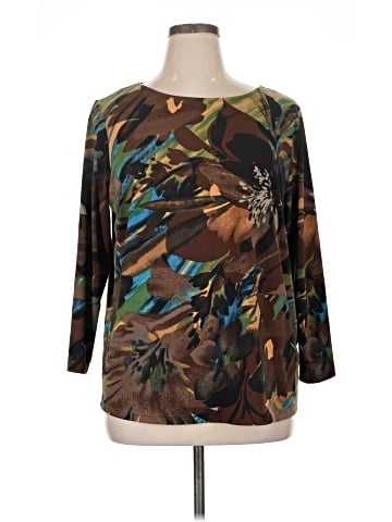 Bob Mackie 3/4 Sleeve Blouse (view 1)