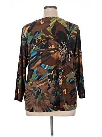 Bob Mackie 3/4 Sleeve Blouse (view 2)