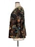 Bob Mackie Brown 3/4 Sleeve Blouse Size XL - photo 5