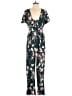 Volcom Floral Teal Jumpsuit Size M - photo 1
