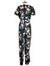 Volcom Floral Teal Jumpsuit Size M - photo 2