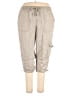 Lane Bryant 100% Lyocell Tan Cargo Pants Size 18 - 20 Plus - photo 1