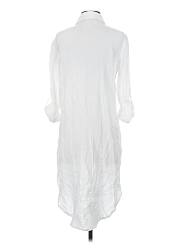 Magaschoni 3/4 Sleeve Button-Down Shirt (view 2)
