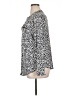 INC International Concepts Silver Long Sleeve Blouse Size 1X - photo 5