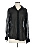 Venus 100% Polyester Black Long Sleeve Blouse Size M - photo 1