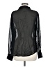 Venus 100% Polyester Black Long Sleeve Blouse Size M - photo 2