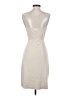 Bebe Solid Ivory Casual Dress Size S - photo 2