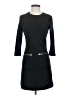 THML Houndstooth Black Casual Dress Size XS - photo 1