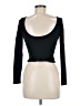 Gilly Hicks Black Long Sleeve T-Shirt Size M - photo 2