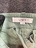 Ann Taylor LOFT Solid Green Khaki Shorts Size 2 - photo 3