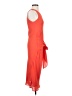 Krisa 100% Polyester Orange Cocktail Dress Size S - photo 4