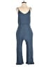 RVCA Solid Blue Jumpsuit Size M - photo 1