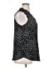 VIISHOW Polka Dots Black Sleeveless Blouse Size 1X - photo 4