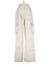 CALVIN KLEIN JEANS 100% Cotton Ivory Cargo Pants Size S - photo 2