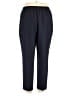 TanJay 100% Polyester Solid Blue Casual Pants Size 18 - photo 2