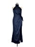 Assorted Brands 100% Polyester Blue Cocktail Dress Size XL - photo 1