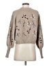 Zara Stars Tan Pullover Sweater Size S - photo 2