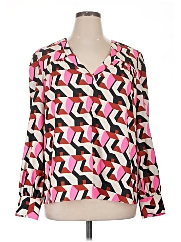 Express Long Sleeve Blouse (view 1)